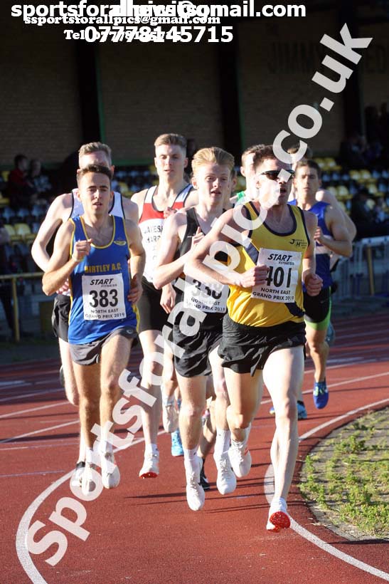 Stan Long Mile Trophy, 2018 North Eastern Grand Prix, Monkton Stadium, Jarrow. Photo: David T. Hewitson/Sports for All Pics